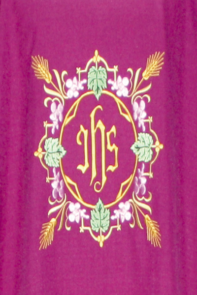 Beau Veste Chasuble Embroidery Detail Style 2024