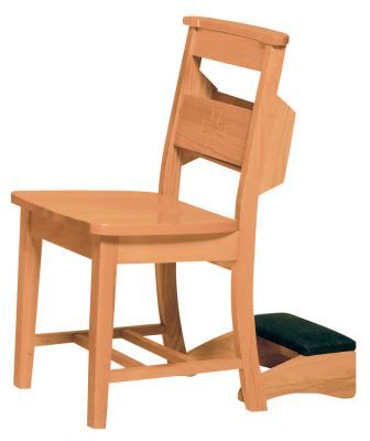 Wooden Prie Dieu Chair (Style 2870A)