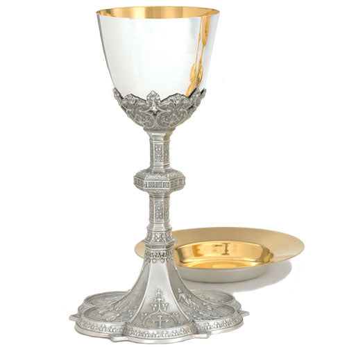 Silver Plated Chalice (Aliviti Creations Style A-8402S)