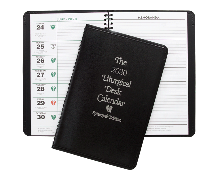 Episcopal Liturgical Desk Calendar