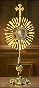 Large Cross Monstrance with Luna (Series PS745)