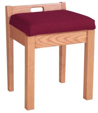 Wooden Celebrant and Sanctuary Seating Stool (Style 88)