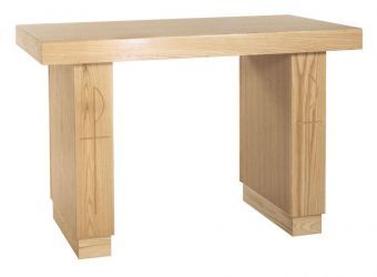 Wooden Communion Altar, 60" x 28" Table (Style 414)