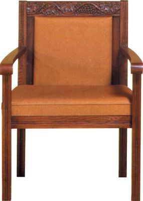 Wooden Celebrant and Sanctuary Seating Sanctuary Center Chair (Style 5030C)