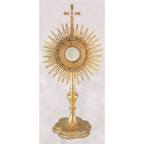 Layered Floral Wreath Monstrance Style 10-439