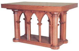 Wooden Communion Altar, 48" x 48" (Style 538)