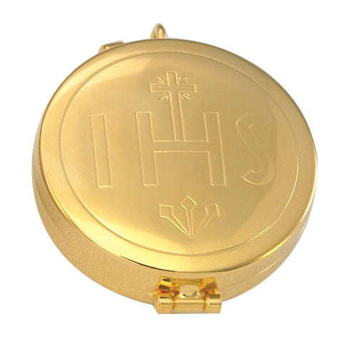 24K Gold Plated Pyx (Style 2022G)