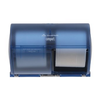 Compact Side-By-Side Double Roll Dispenser