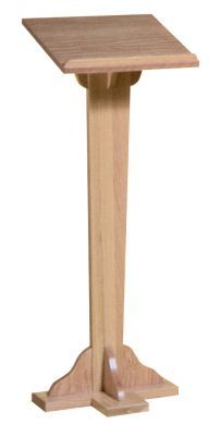 Wooden Lectern 43" Height (Style 2950)
