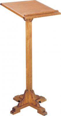 Wooden Lectern 43" Height (Style 2955)
