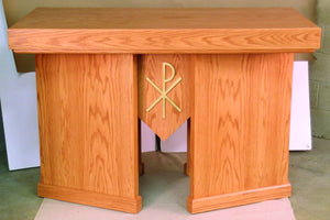 Wooden Communion Altar, 72" x 36" (Style 736)