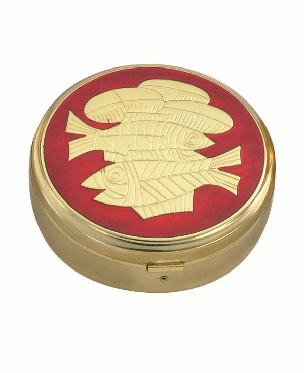 24K Gold Plated Pyx (Style 3253G/R)