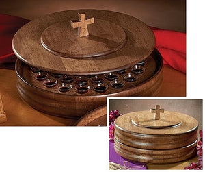 Handcrafted Maple Communion Tray Lid (Series JT113)