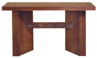 Wooden Communion Altar, 72" x 30" wide (Style 5067)