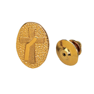 Deacon's Lapel Pin in Sterling Gold Plate (Style 4396)