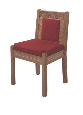 Wooden Celebrant and Sanctuary Seating Assistant Chair (Style 583)