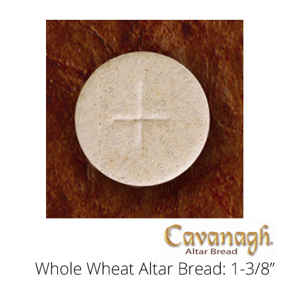 Whole Wheat Altar Bread: 1-3/8" Dia. (Cavanagh Brand)