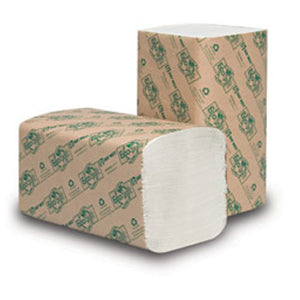 Single-Fold Towels, Eco-Soft: White