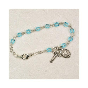 5 1/2" Aqua Baby Bracelet (Style: BR116-AQ)