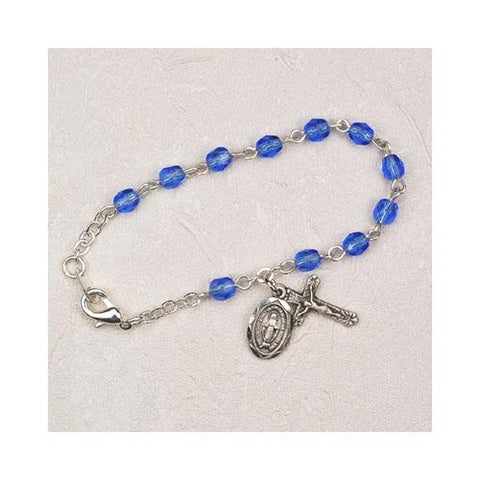 5 1/2" Blue Baby Bracelet (Style: BR116-BL)
