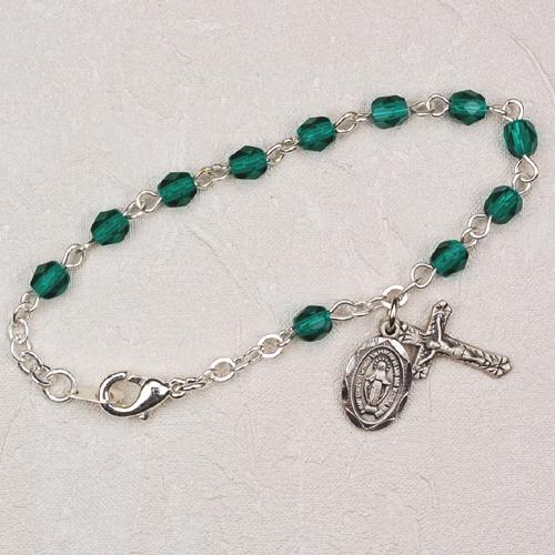 5 1/2" Emerald Baby Bracelet (Style: BR116D-EM)