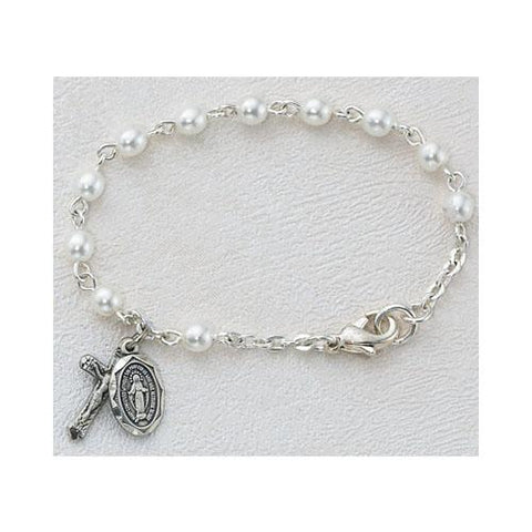5 1/2" Pearl Baby Bracelet (Style: BR177)