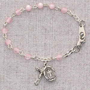 5 1/2" Pink Baby Bracelet (Style: B25L)