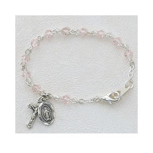 5 1/2" Rose Baby Bracelet (Style: BR121)