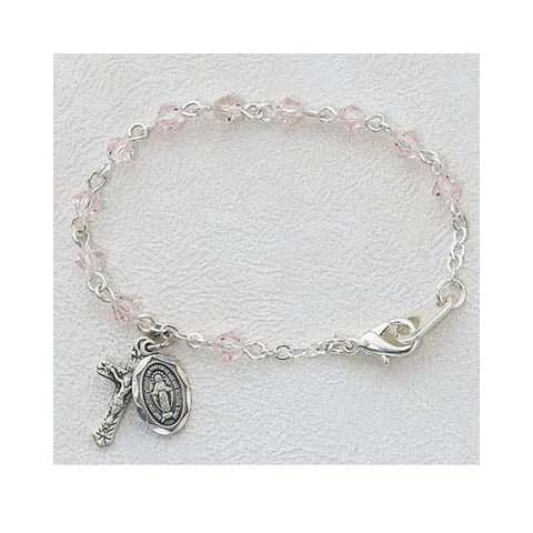 5 1/2" Rose Baby Bracelet (Style: BR121D)