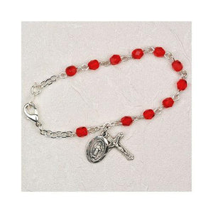 5 1/2" Ruby Baby Bracelet (Style: BR116-RU)