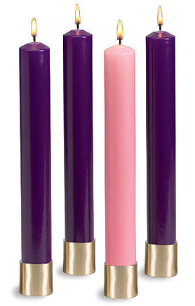 Advent Candle Set: 16" (Style: WAF002)