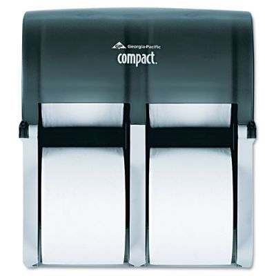 Compact Vertical 4 Roll Tissue Dispenser