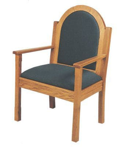 Wooden Celebrant and Sanctuary Seating Arm Chair (Style 572)