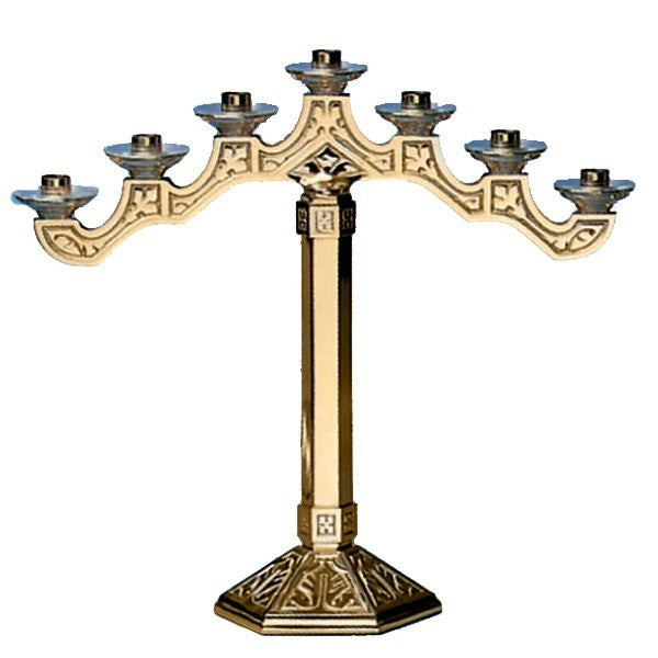 7 Light Altar Candelabra (Series 242-8)