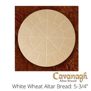 Whole Wheat Altar Bread: 5-3/4" Dia. (Cavanagh Brand)