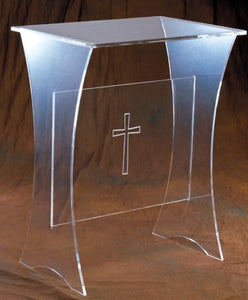 Offertory Table with Acrylic Top no Cross (Style 3306)