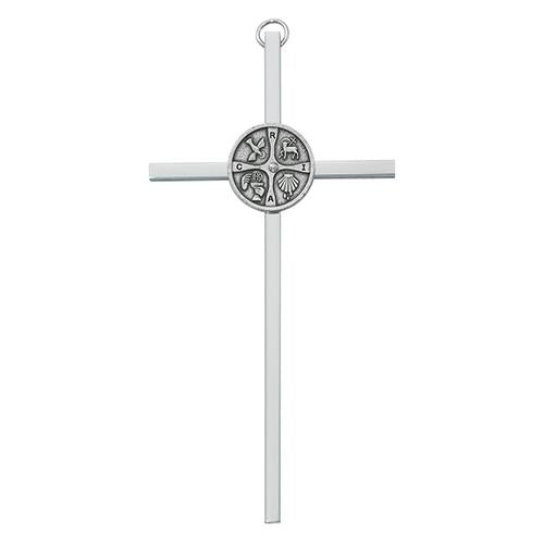 6" Silver RCIA Cross (Style: 77-42)