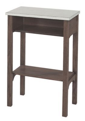 Wooden Credence Table with Laminate Top (Style 341)