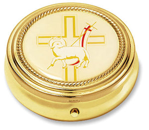 Lamb with Cross Pyx - 3 Pack (Series RS132)