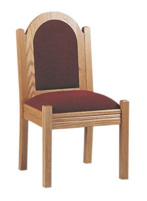 Wooden Celebrant and Sanctuary Seating Side Chair (Style 573)