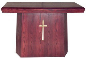 Wooden Communion Altar, 72" x 32" (Style 515A)