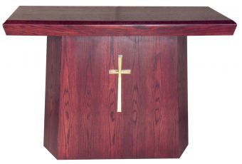 Wooden Communion Altar, 60" x 32" (Style 515)