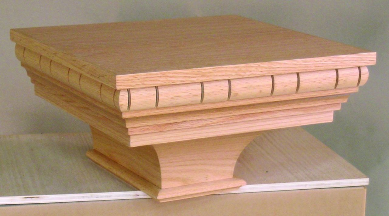 Wooden Pedestal 12" x 11" (Style 425)
