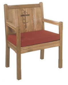 Wooden Celebrant and Sanctuary Seating Center Chair (Style 65C)