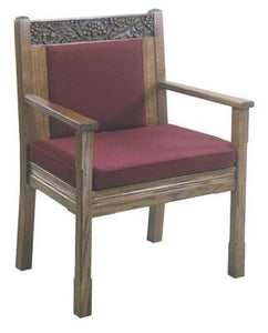 Wooden Celebrant and Sanctuary Seating High Back Chair (Style 584H)
