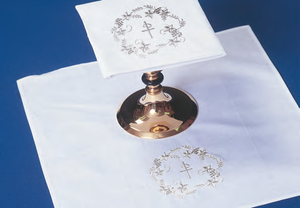 Washable Mass Linen Set: Chi Rho with Grapes and Leaves (Style 2006)