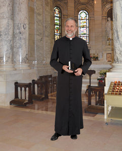 Cathedral Style Cassock Roomey Size by R.J. Toomey (Style 391-RS)