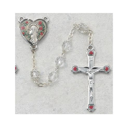 7mm Crystal Rosary (Style: 990D/F)