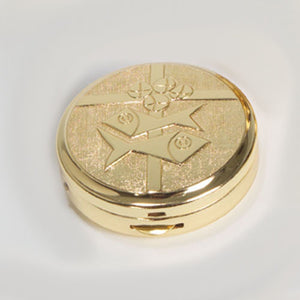 Gold Plated, Two-Tone Pyx (Style K3265)