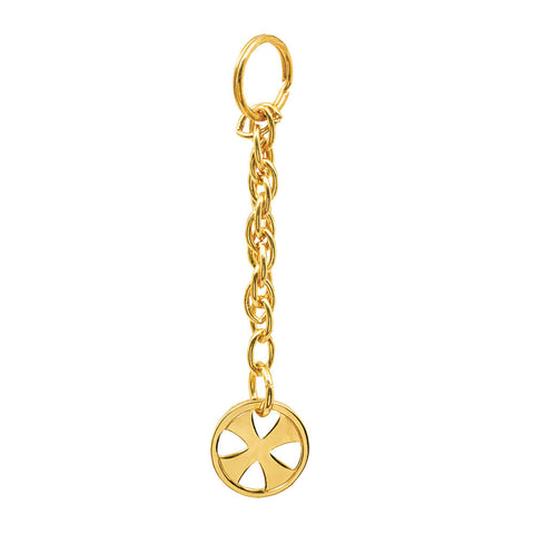Tabernacle Key Cain  24K Gold Plated (Style K136)
